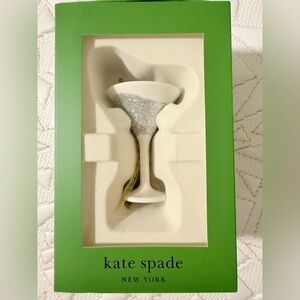 Lenox/Kate Spade
Be Jolly Martini Ornament